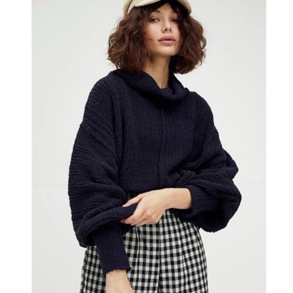 Cozy Black Turtleneck Sweater